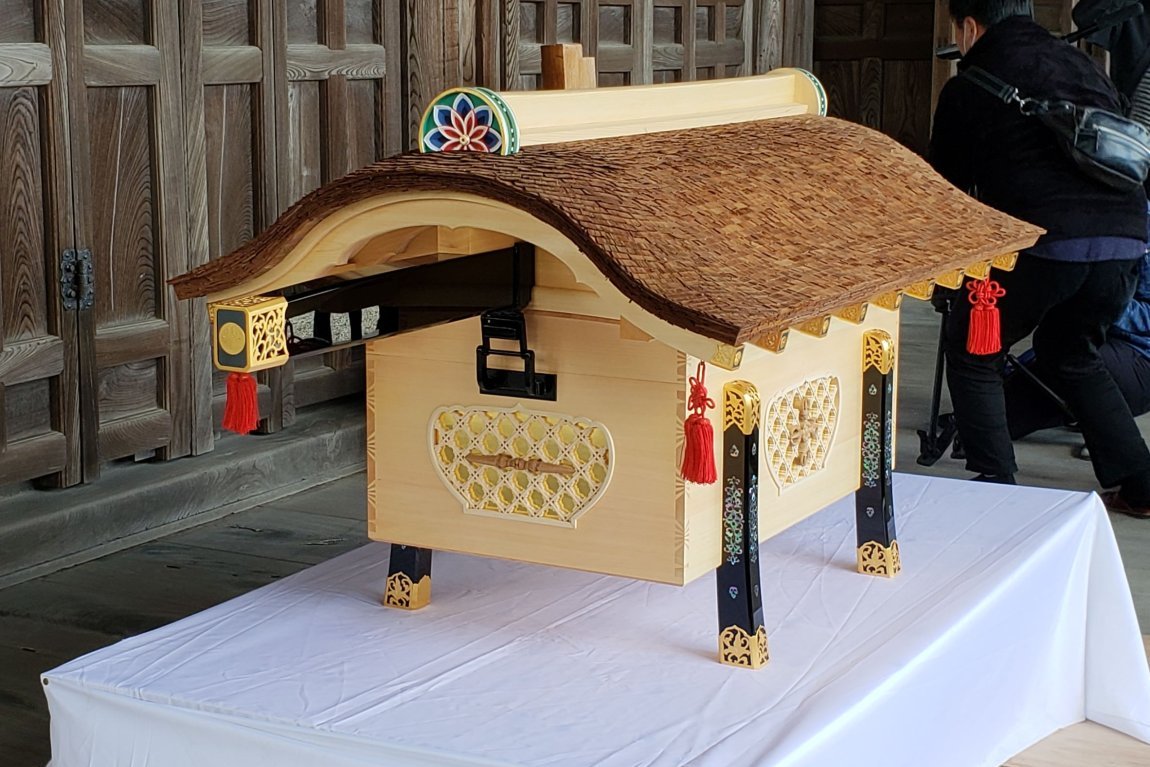 高野山奥之院生身供「唐櫃」