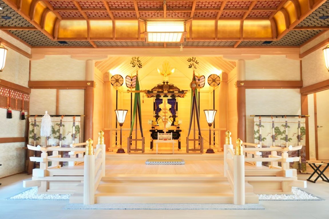 越中総鎮守一宮　射水神社　鳳凰殿改装工事